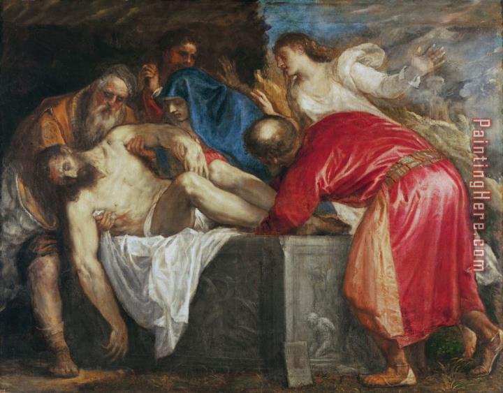 Titian The Entombment of Christ